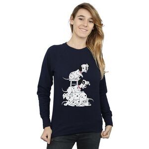 101 Dalmatians Womens/Ladies Chair Sweatshirt / Navy Blue